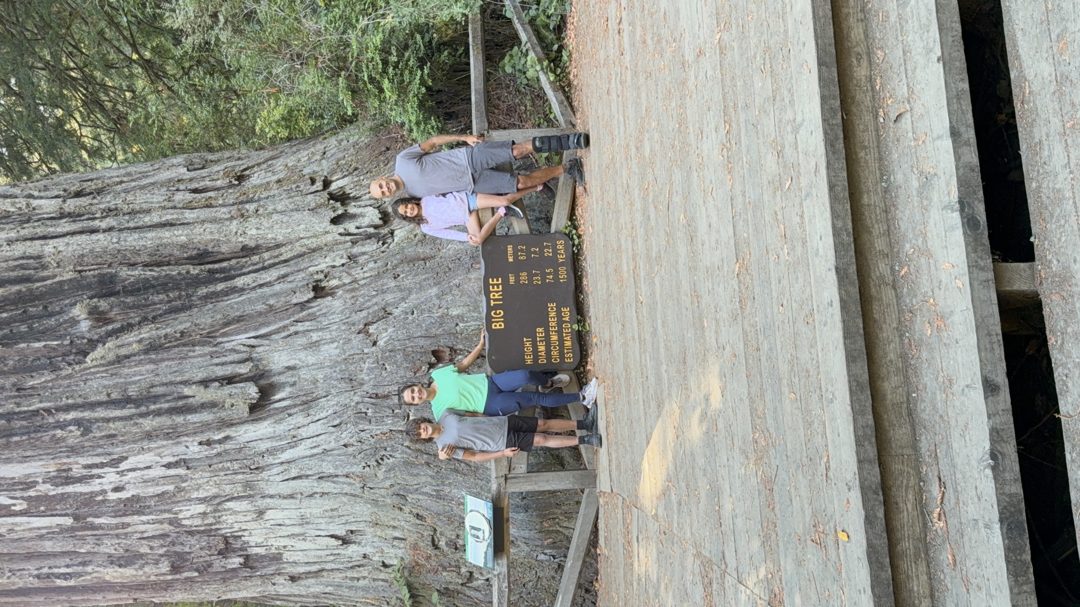 Family travel photograph